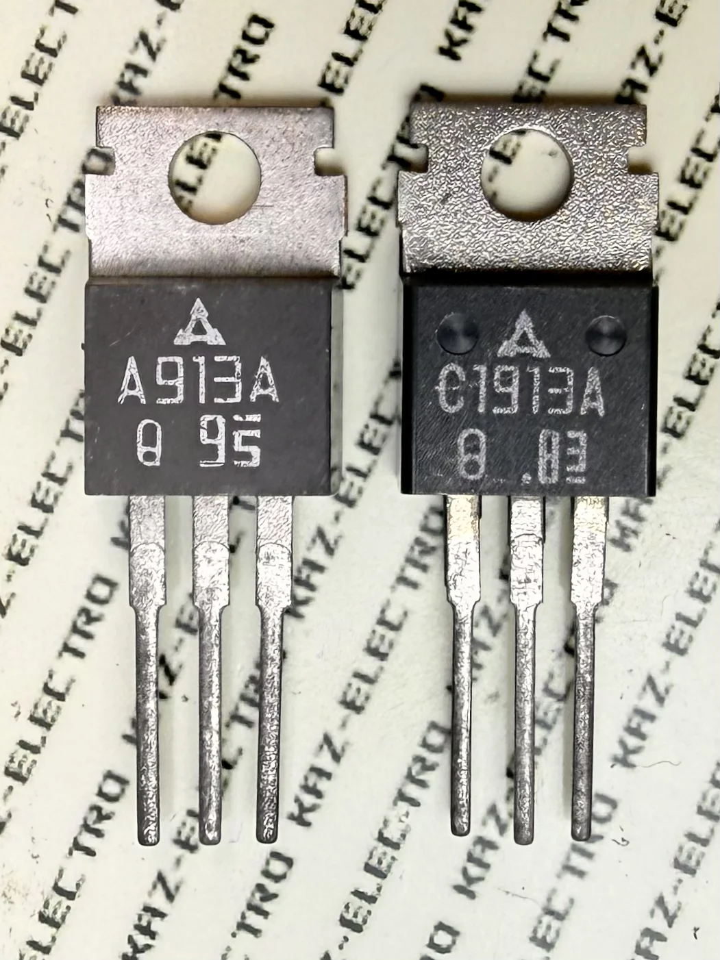 2SA913A 2SC1913A Matsushita TO-220 audio driver 2SA968 2SC2238 contemporary competitor