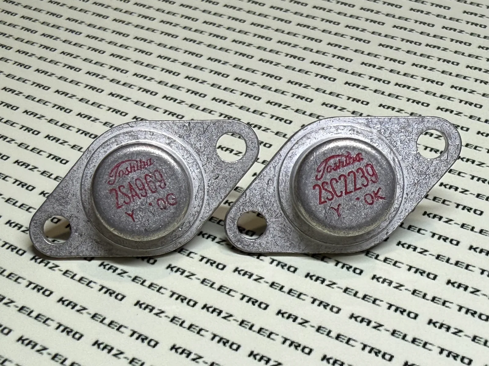 2SA969 2SC2239 Toshiba TO-66 metal CAN 2SA968 2SC2238 derivative short-lived variant